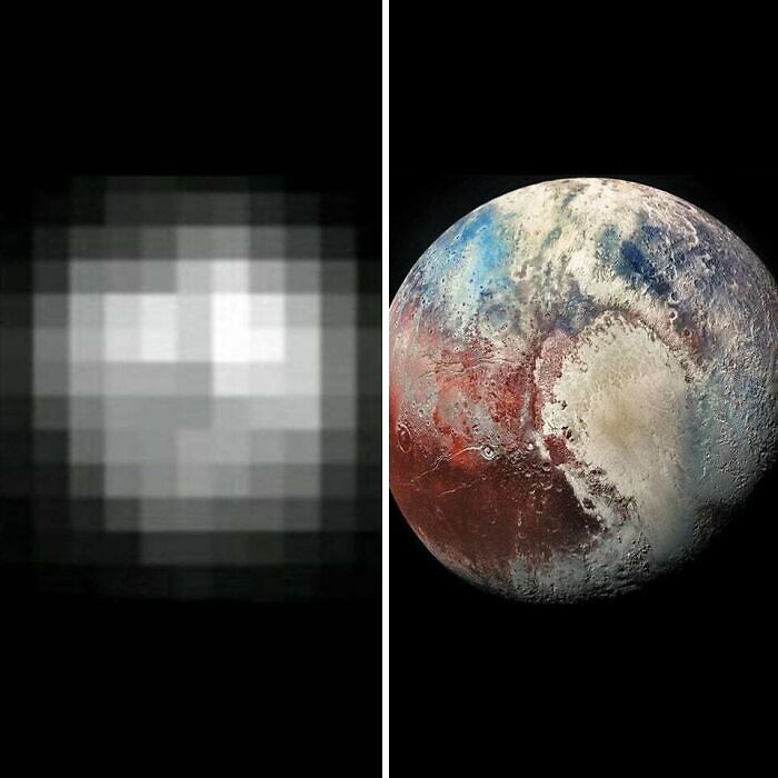 Pluto Then And Now: A 24-Year Selfie Progression