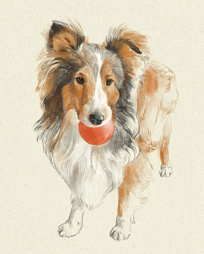 Wait, They Actually Drew These Dogs? (76 Pics Of Pure Pupper Magic)