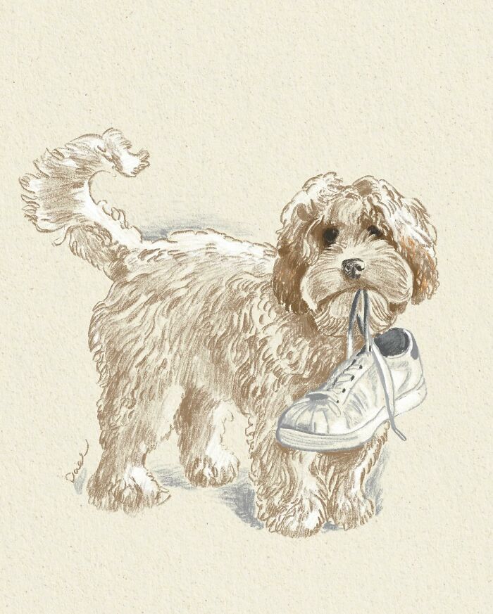 Wait, They Actually Drew These Dogs? (76 Pics Of Pure Pupper Magic)