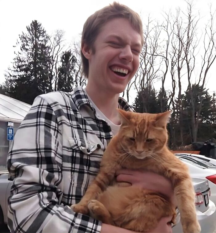 My Blind Buddy Got To Hold A Cat For The First Time Ever!
