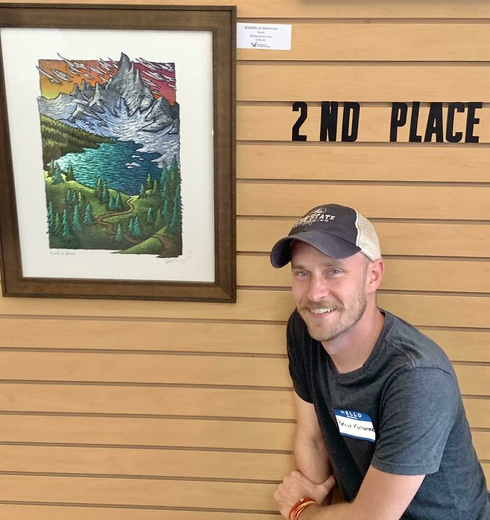 OMG! Scored 2nd Place In My Very First National Art Show! Super Stoked!