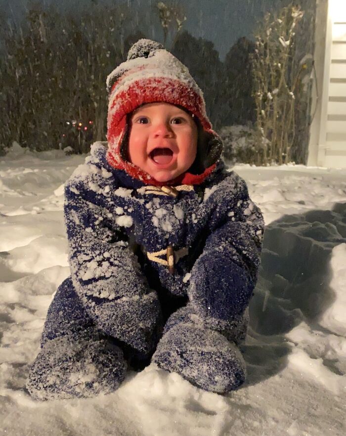 My Kid’s First Snow Day Ever! So Much Excitement!