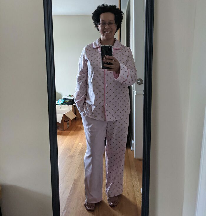 Finally Finished My First Pair of Pajamas! They’re Perfectly Imperfect