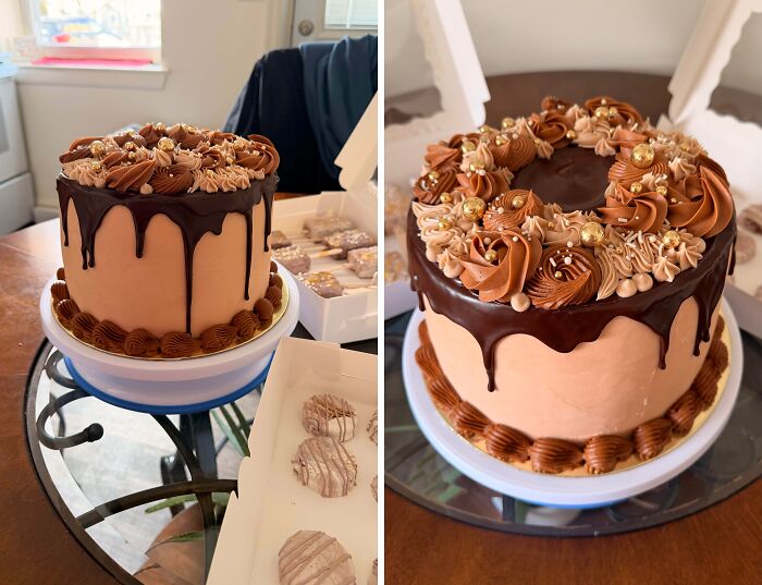 My First Ever Professional Cake—Complete Beginner, Nailed It!