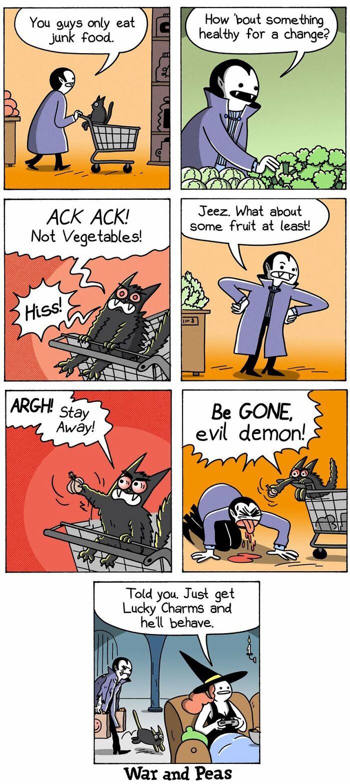 47 Wildly Weird Comics That Turn Normal Stuff Into Totally Twisted Laughs