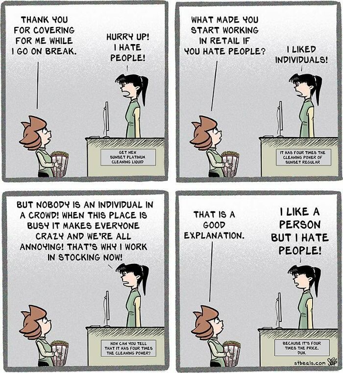 50 Hilarious Comics That Nail Retail Life So Perfectly You'll LOL
