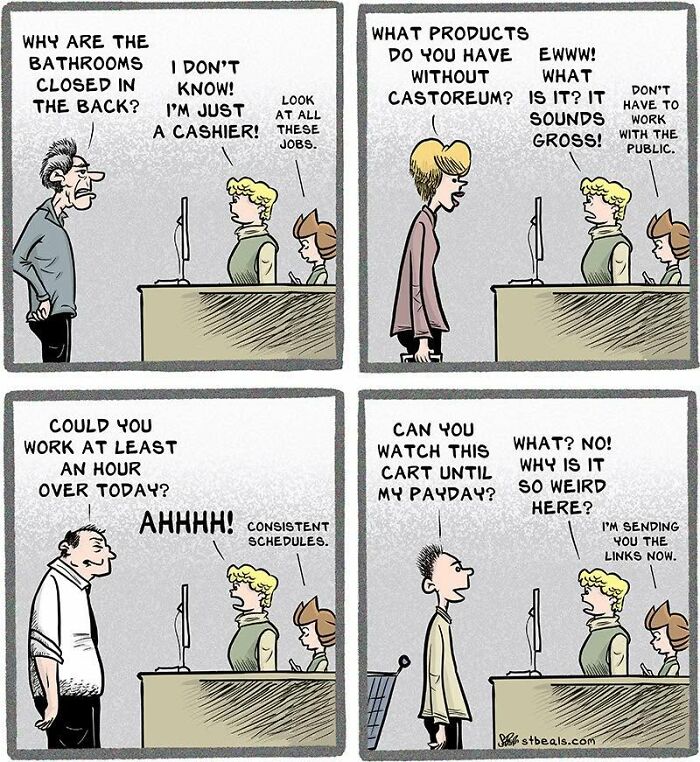 50 Hilarious Comics That Nail Retail Life So Perfectly You'll LOL