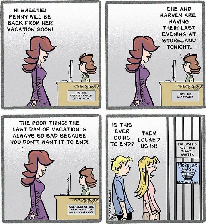 50 Hilarious Comics That Nail Retail Life So Perfectly You'll LOL