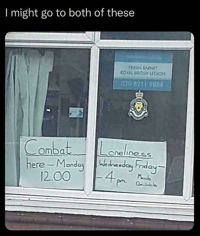 Combat Zone? Sign Says Yes