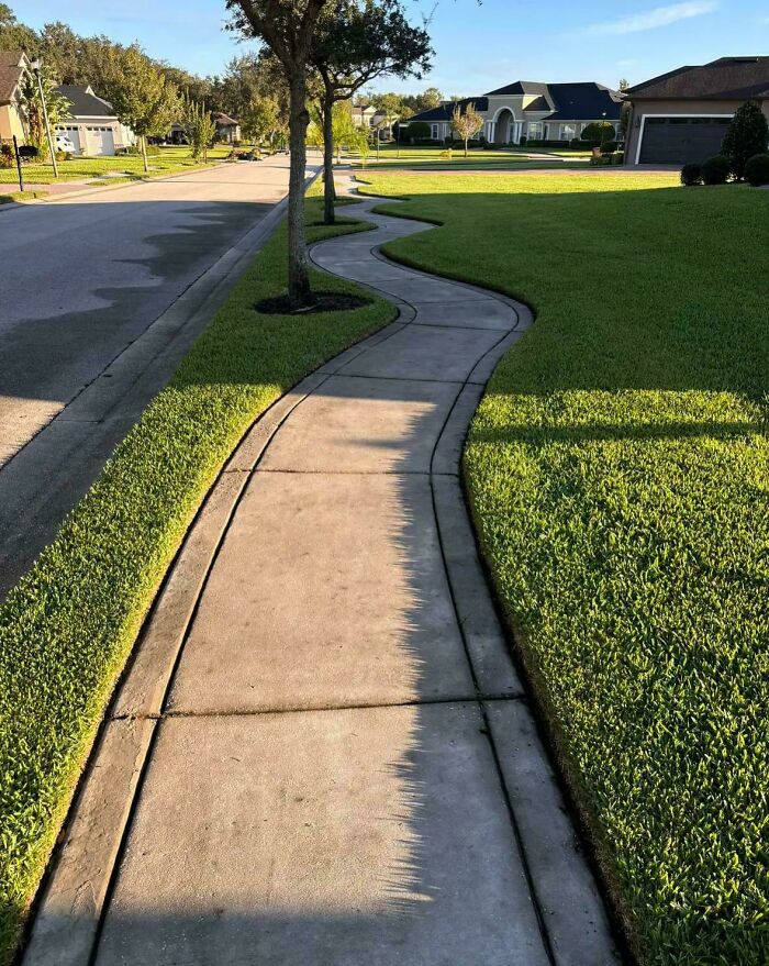 Wavy Sidewalk: Fun Or Annoying?