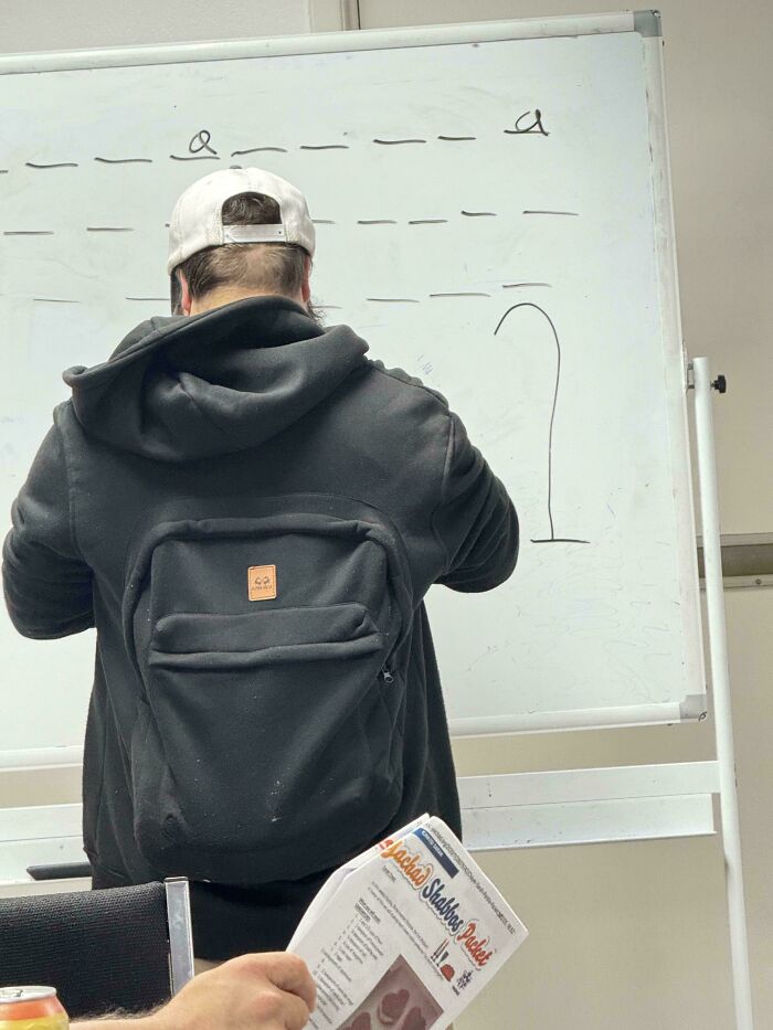 Sweater That Magically Turns Into A Backpack