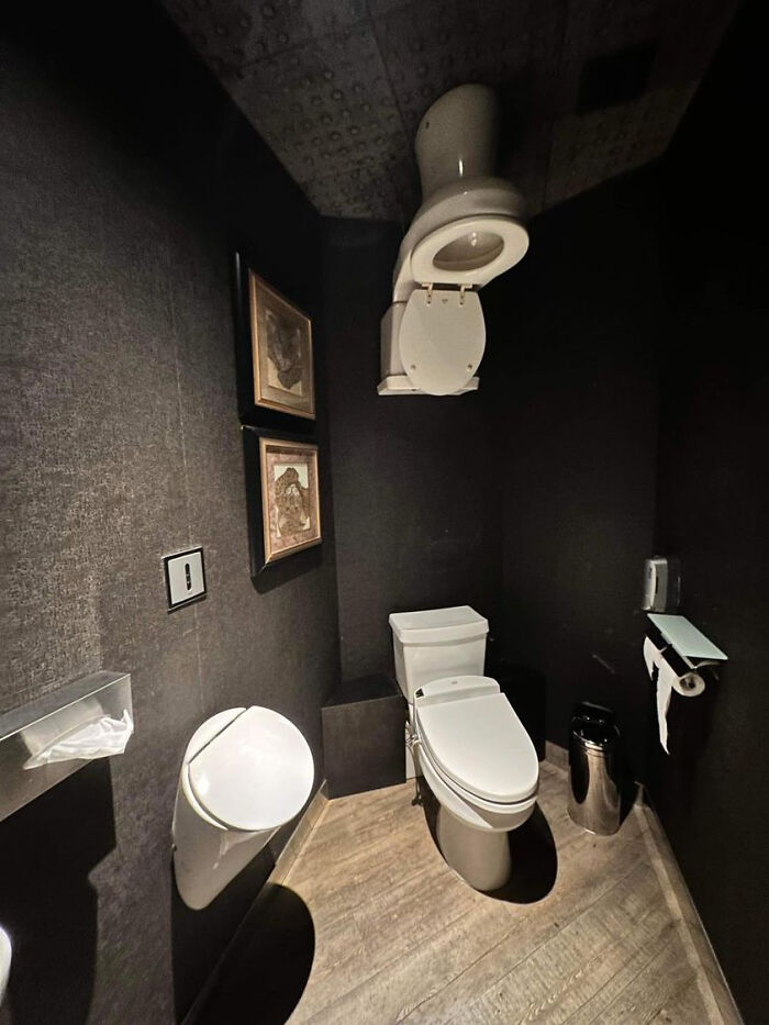 Two Toilets, One Horrifying Setup