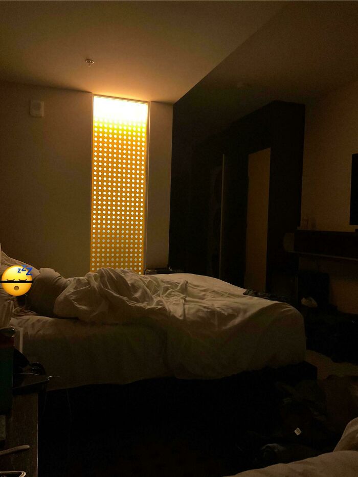 Hotel Where The Whole Room Lights Up When The Bathroom Does