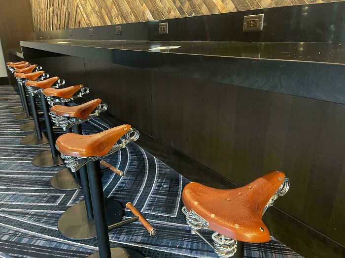 Bike Seats Placed Exactly Where Nobody Wants To Sit