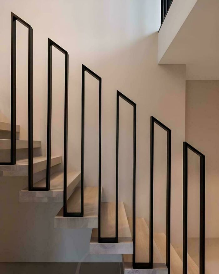 Handrail With Dangerous Gaps And Sharp Edges