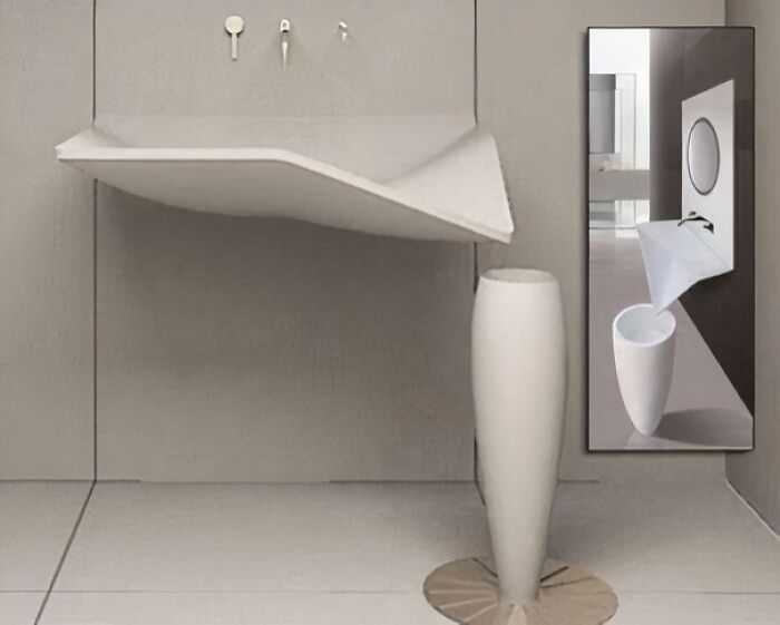 A Sink That Literally... Sinks?