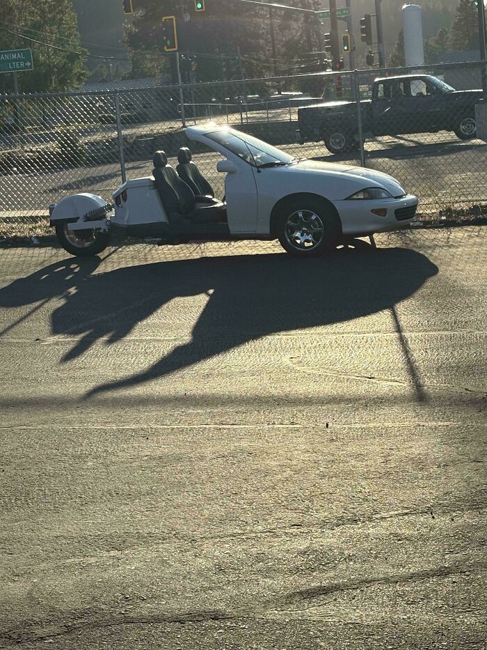 Chevy Cavalier Trike or Epic Car Fail?