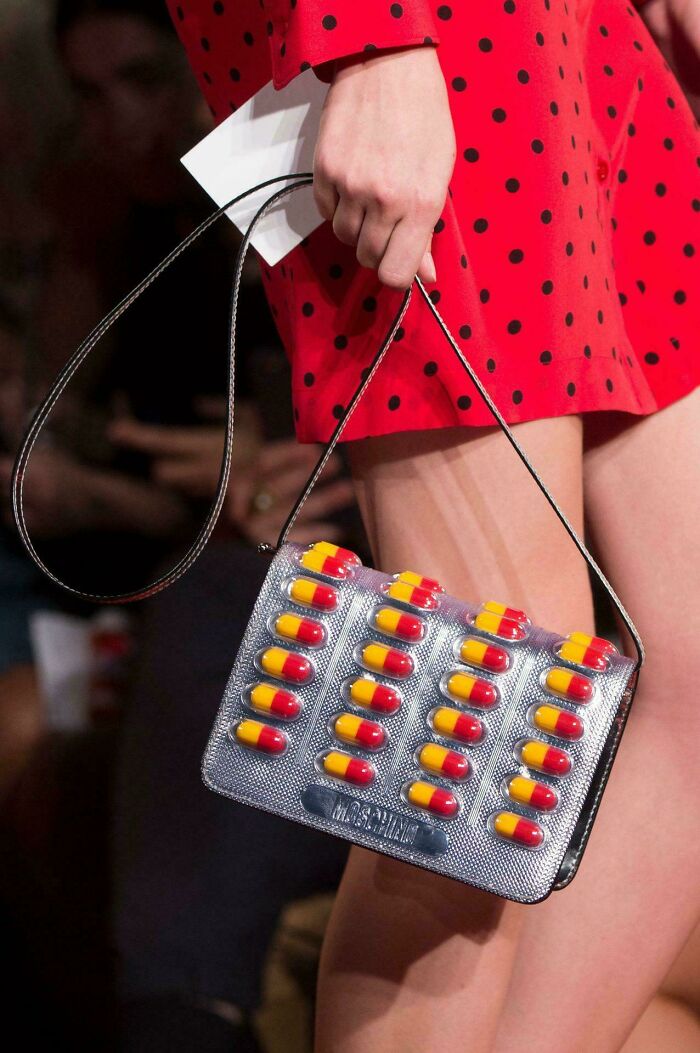 Pill-Blister Handbag: Pharmacy Chic
