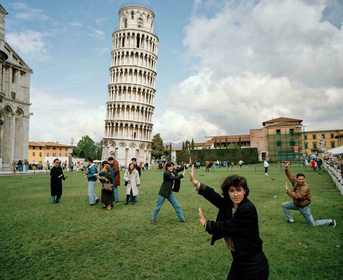 Martin Parr - Pisa, Italy (1990)