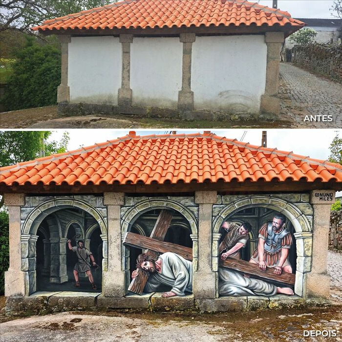 Wait Till You See These Mind-Blowing Wall Makeovers by Nuno Miles!