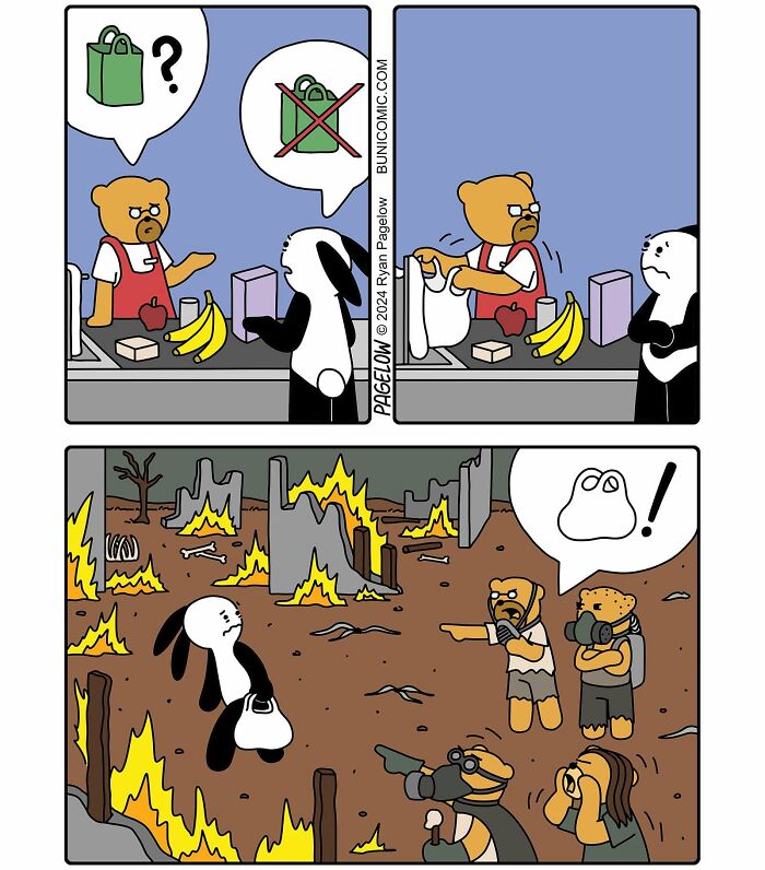 Wait, These Bears Totally Flip Everyday Logic in Comics! 40 Pics of Pure Weirdness