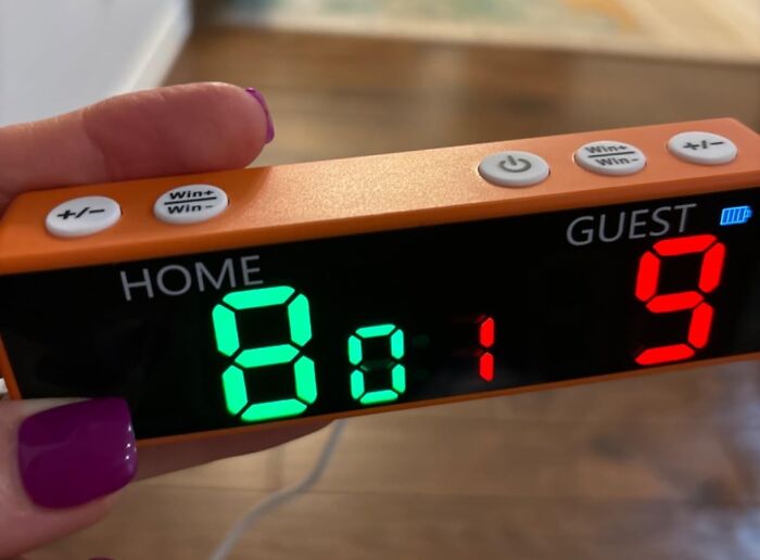 Mini Digital Scoreboard Means Dad Finally Has Proof He’s Winning Family Game Night