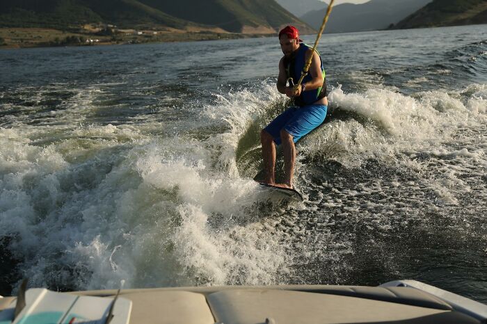 Wakesurf Creator Turns Dad From Boat Driver To Water Sports Star