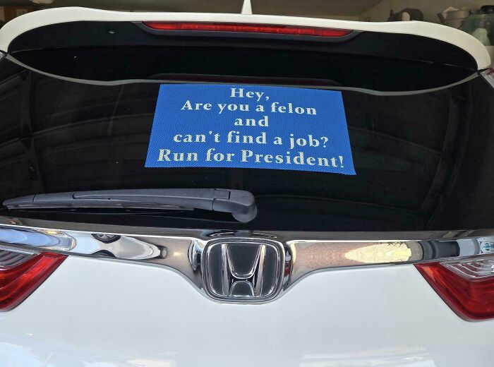 Felon and Proud—or At Least Proud Enough to Sticker It