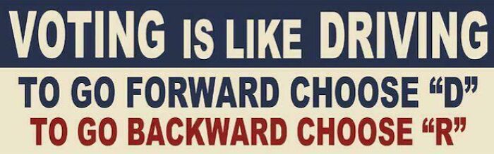 The First Bumper Sticker I’m Buying For My Car