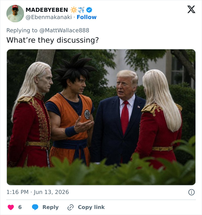 Wait, Who Are These Tall, Blonde Mystery Guests in Trump's Viral Pic?