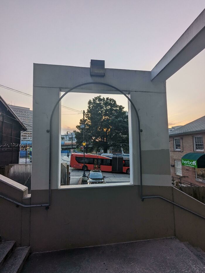 Someone Please Explain This Bizarre Railing To Me