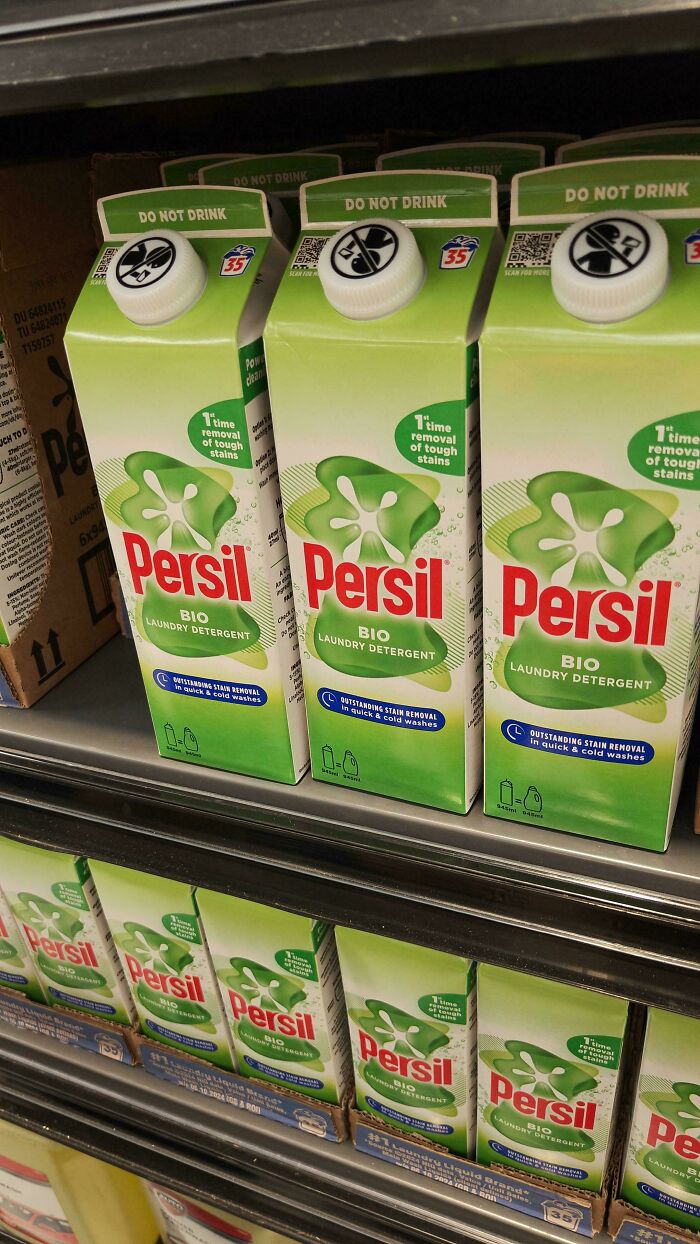 Persil ‘Apple Juice’? That’s Not Washing Clothes, That’s Confusing Them.
