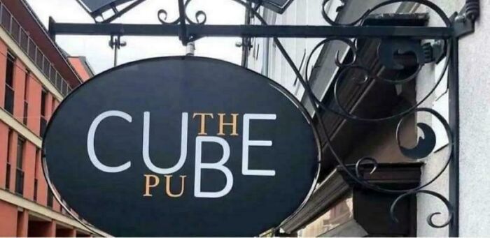 This Sign Broke Our Brains. Literally.
