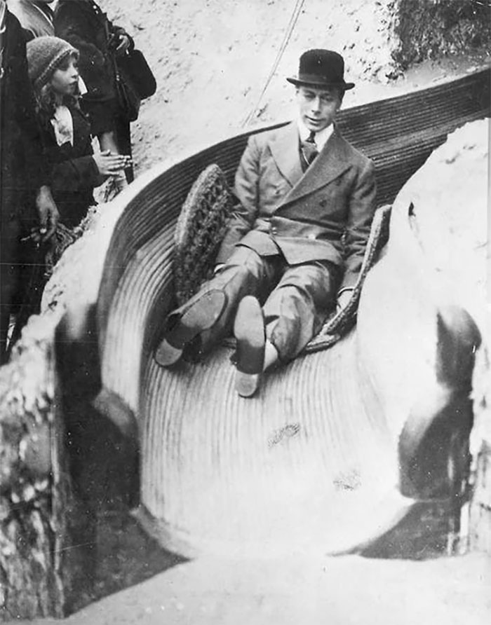 King George VI Keeping It Casual