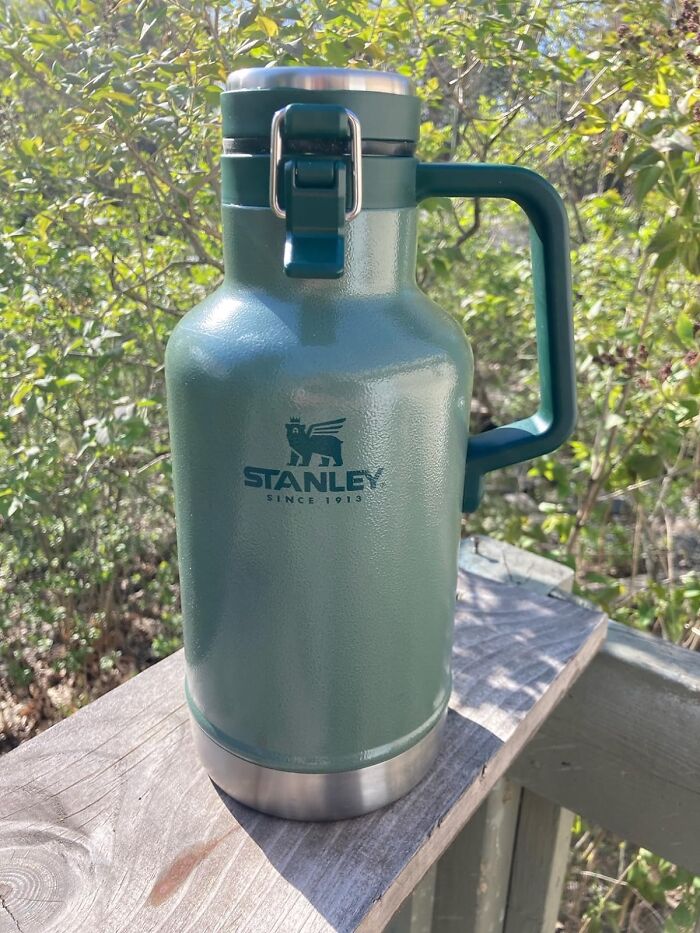 This Stanley Growler Keeps Drinks Cold Forever And Makes All Other Cups Feel Like Slackers