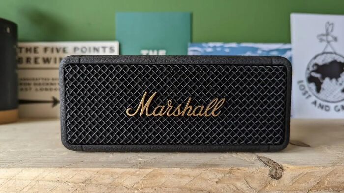 Dad’s New Marshall Speaker Brings Vintage Rock Star Vibes To Every Room