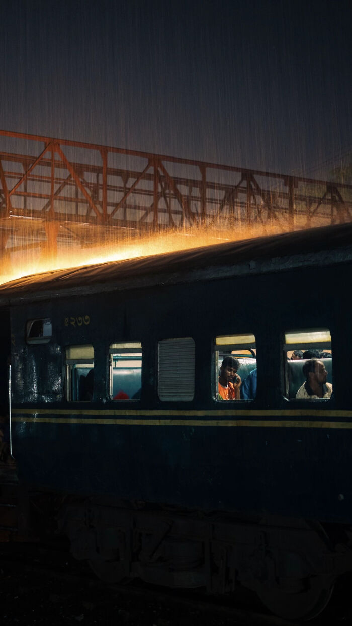 A Rainy Night At The Train Station (So Moody)