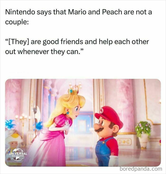 Mario And Peach Are More Than ‘Just Friends,’ Says Nintendo