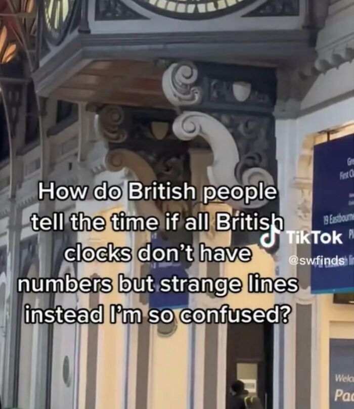 An American In London Just Posted This—Classic!