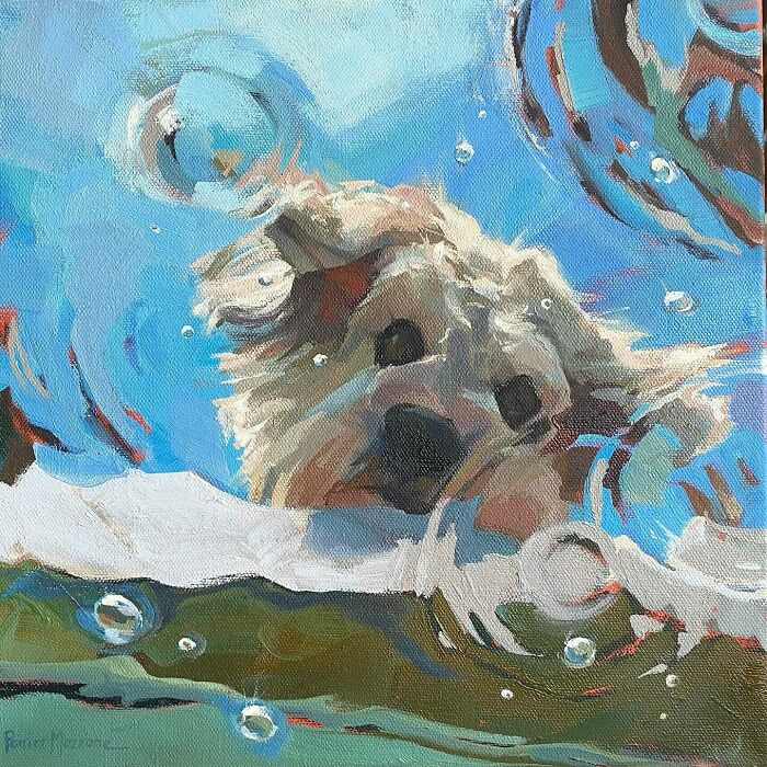 These Underwater Oil Paintings Will Make You Feel Like You're Actually Swimming!