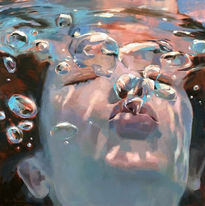 These Underwater Oil Paintings Will Make You Feel Like You're Actually Swimming!