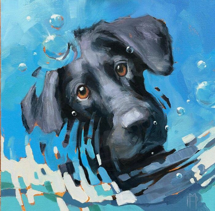These Underwater Oil Paintings Will Make You Feel Like You're Actually Swimming!