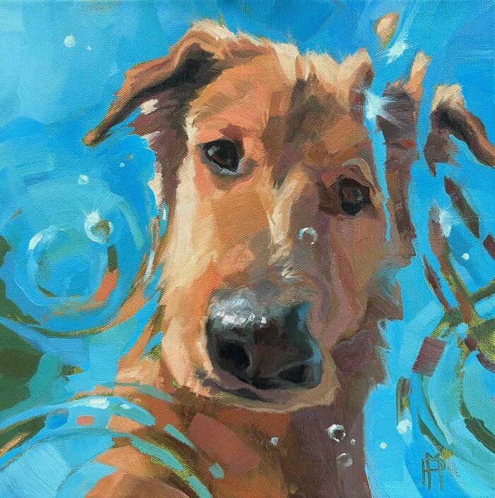 These Underwater Oil Paintings Will Make You Feel Like You're Actually Swimming!