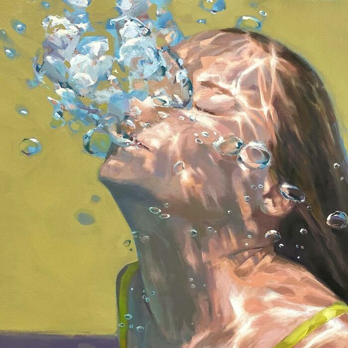 These Underwater Oil Paintings Will Make You Feel Like You're Actually Swimming!