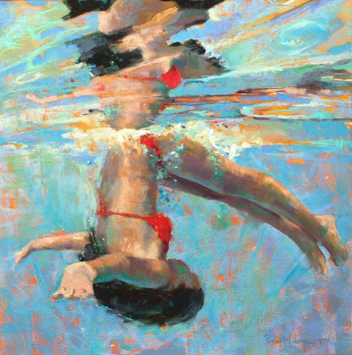 These Underwater Oil Paintings Will Make You Feel Like You're Actually Swimming!