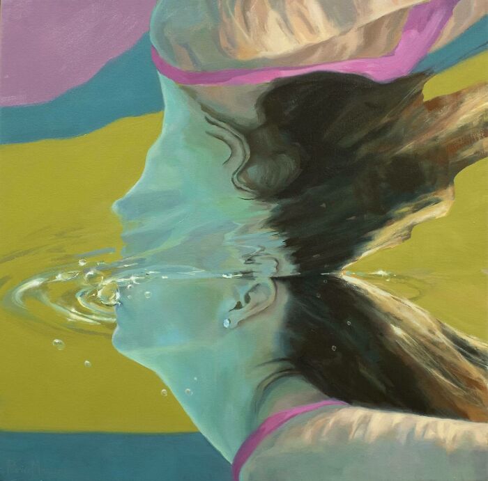 These Underwater Oil Paintings Will Make You Feel Like You're Actually Swimming!