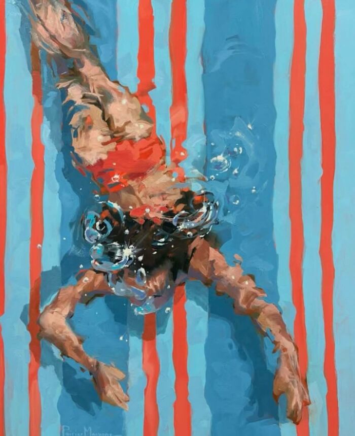 These Underwater Oil Paintings Will Make You Feel Like You're Actually Swimming!