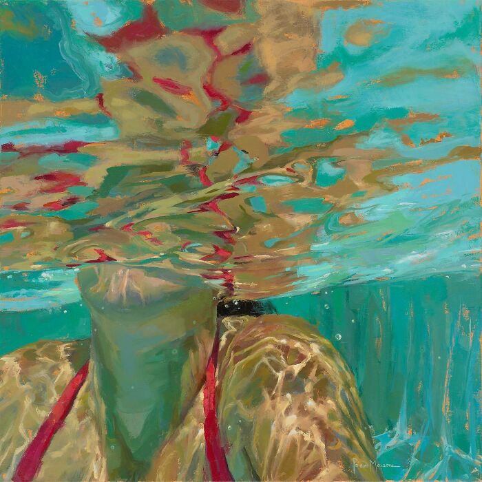 These Underwater Oil Paintings Will Make You Feel Like You're Actually Swimming!