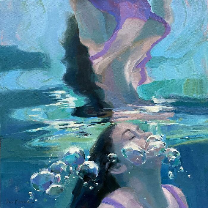 These Underwater Oil Paintings Will Make You Feel Like You're Actually Swimming!