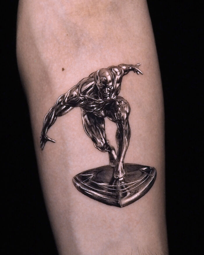 Silver Surfer in Shiny Glory